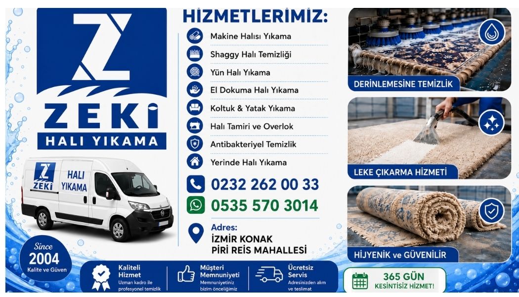 Konak Piri Reis Mahallesi Halı Yıkama
